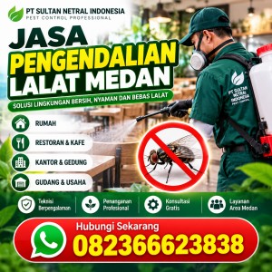 Jasa Pengendalian Lalat Medan