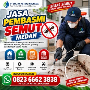 Jasa Pembasmi Semut Medan