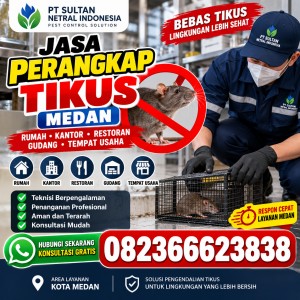 Jasa Perangkap Tikus Medan