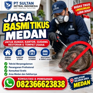 Jasa Basmi Tikus Medan
