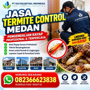 Jasa Termite Control Medan