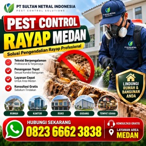 Pest Control Rayap Medan