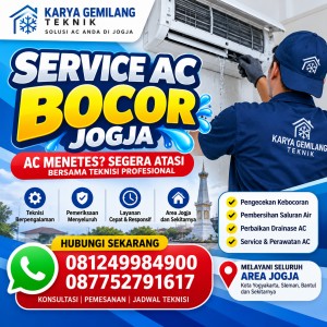 Service AC Bocor Jogja