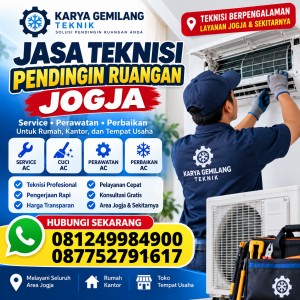 Jasa Teknisi Pendingin Ruangan Jogja
