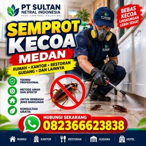 Semprot Kecoa Medan