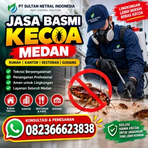 Jasa Basmi Kecoa Medan