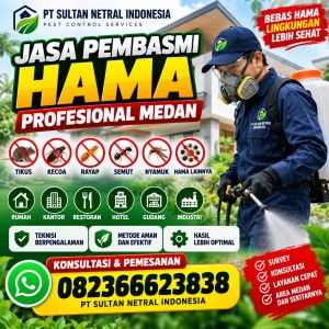 Jasa Pembasmi Hama Profesional Medan