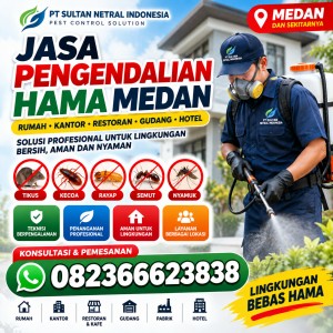 Jasa Pengendalian Hama Medan
