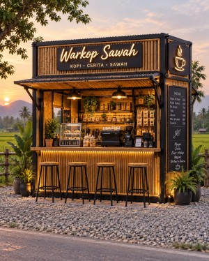 Gazebo Bambu Tegal