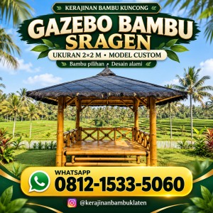 Gazebo Bambu Sragen