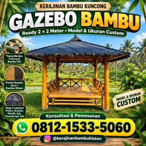 Gazebo Bambu Semarang