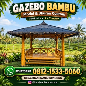 Gazebo Bambu Semarang