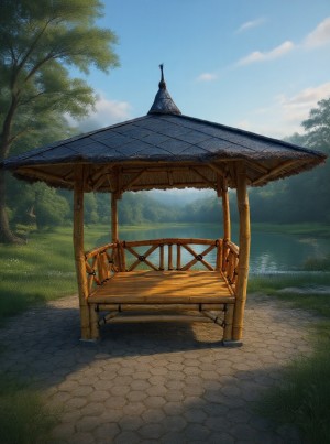 Gazebo Bambu Semarang