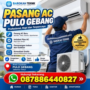 Pasang AC Pulo Gebang