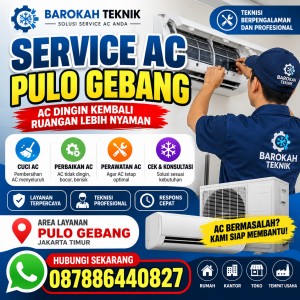 Service AC Pulo Gebang