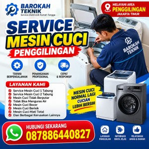 Service Mesin Cuci Penggilingan