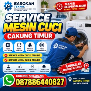 Service Mesin Cuci Cakung Timur