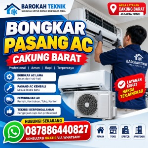 Bongkar Pasang AC Cakung Barat