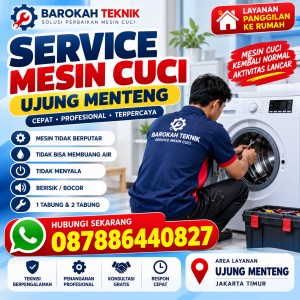 Service Mesin Cuci Ujung Menteng