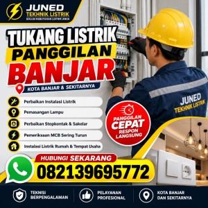 Tukang Listrik Panggilan Banjar