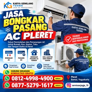 Jasa Bongkar Pasang AC Pleret