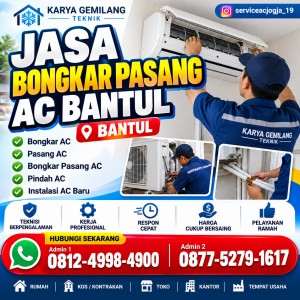 Jasa Bongkar Pasang AC Kasihan Bantul