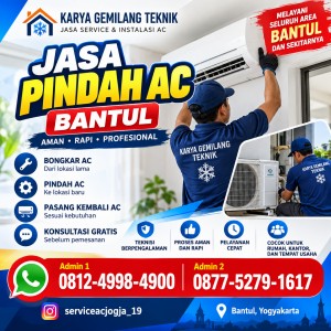 Jasa Pindah AC Bantul