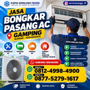 Jasa Bongkar Pasang AC Gamping