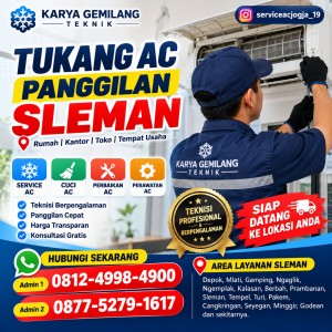Tukang AC Panggilan Sleman
