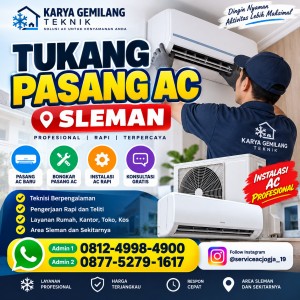 Tukang Pasang AC Sleman