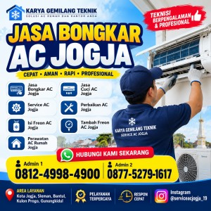 Jasa Bongkar AC Jogja