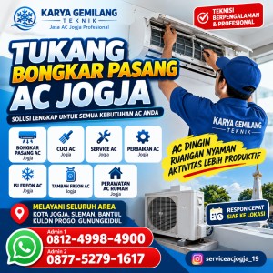 Tukang Bongkar Pasang AC Jogja