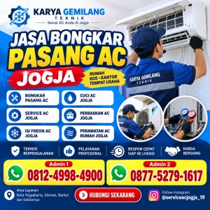 Jasa Bongkar Pasang AC Jogja