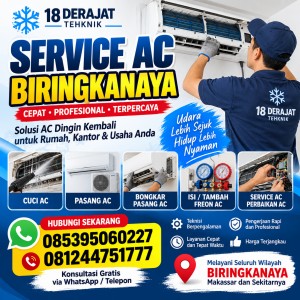 Service AC Biringkanaya