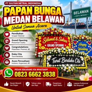 Papan Bunga Medan Belawan