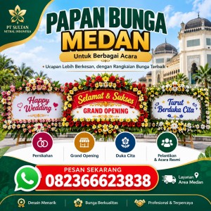 Papan Bunga Medan Deli