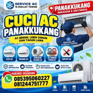Cuci AC Panakkukang