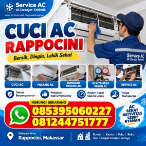 Cuci AC Rappocini