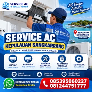 Service AC Kepulauan Sangkarrang