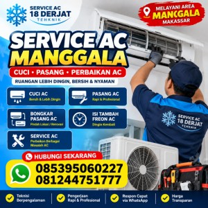Service AC Manggala