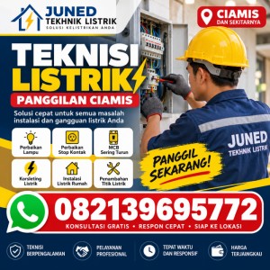 Teknisi Listrik Panggilan Ciamis