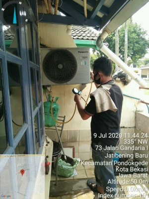 JASA CUCI AC | PASANG AC | BONGKAR AC JATIASIH BEKASI