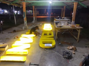 Jasa Pembuatan Neon Box Metro Lampung