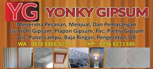 Tukang Plafon Bogor Selatan [ Gypsum,PVC,GRC ]