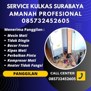SERVICE KULKAS SUKOMANUNGGAL