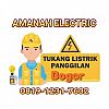TUKANG LISTRIK AREA BOGOR | AMANAH ELECTRIC