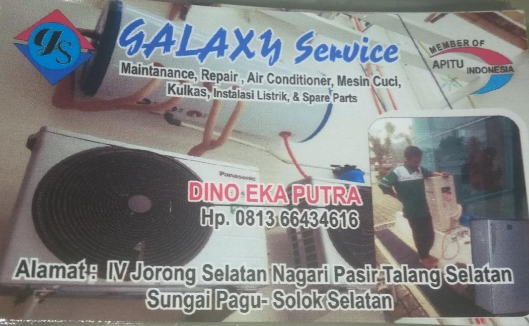 SERVICE AC SOLOK SELATAN GALAXY SERVICE