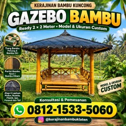 Gazebo Bambu