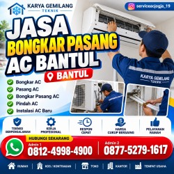 Jasa Bongkar Pasang AC Bantul