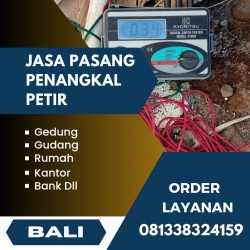 Jasa Pasang Penangkal Petir Badung 081338324159